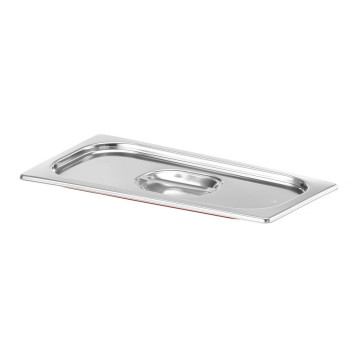 Lokk til GN-beholdere med silikonkant, HENDI, Profi Line, GN 1/3, 325x176mm