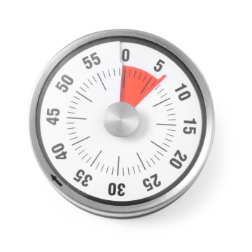 Analog kjøkkentimer, HENDI, âŒ€80x(H)30mm
