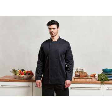 P903 Coolchecker L/S Jacket Hvit L