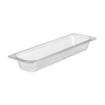 Cambro kantine 2/4-65 mm klar polycarbonat 53x16.2 cm