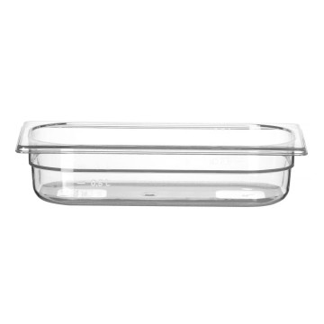 Beholder GN 1/3 polykarbonat, HENDI, Profi Line, GN 1/3, 2,5L, Transparent, 325x176x(H)65mm