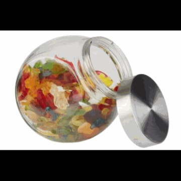 Glassbeholder for Te etc.1 ltr.rett/skråstilt