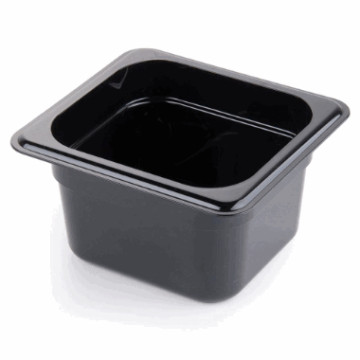 Cambro kantine 1/6-100 mm sort 17.6x16.2 cm