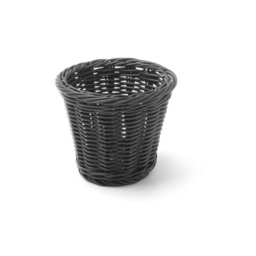 Snackkurv, HENDI, svart, âŒ€130x(H)110mm