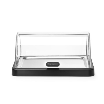 Roll-top kjøledisplay enkelt, HENDI, 440x320x(H)205mm
