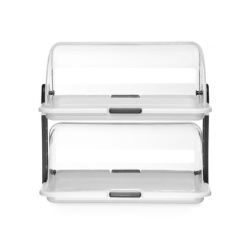 Rulltopp-skjerm – dobbel, HEDI, 465x310x(H)410mm