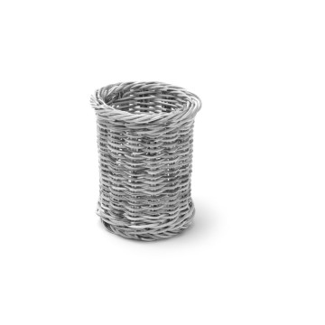 Bestikkurv, HENDI, lys grå, âŒ€100x(H)120mm