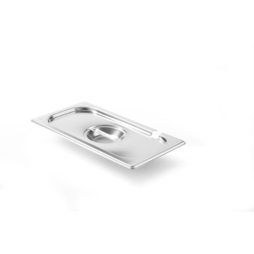 Lokk til GN-beholdere med suppe-/sausøse, HENDI, Kitchen Line, GN 1/3, 325x176mm