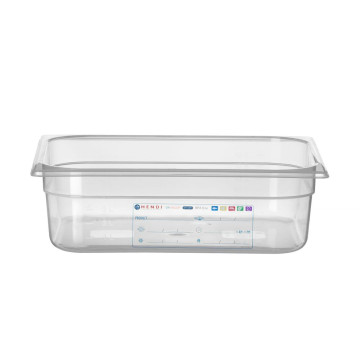 Beholder GN 1/2 HACCP, HENDI, GN 1/2, 6,5L, Gjennomsiktig, 325x265x(H)100mm