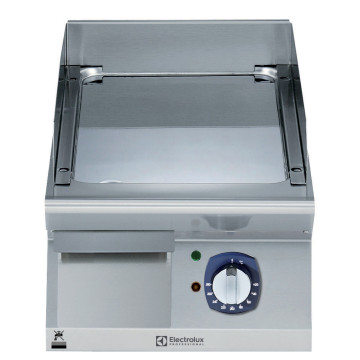EL FLATGRILL MED SLETT KROM TOPP 400 MM