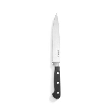 Utskjæringskniv, HENDI, Kitchen Line, Sort, (L)330mm