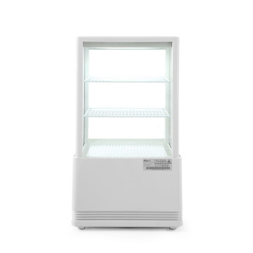 Kjøle vitrineskap, 58 l, Arktic, Hvit, 230V/170W, 452x406x(H)830mm