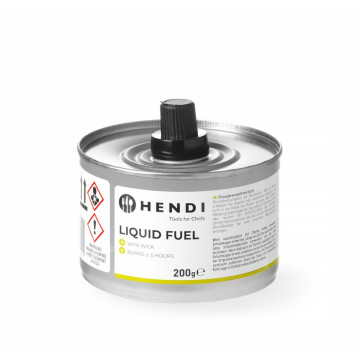 Flytende drivstoff med veke, HENDI, brenner Â± 6 timer, 24 stk