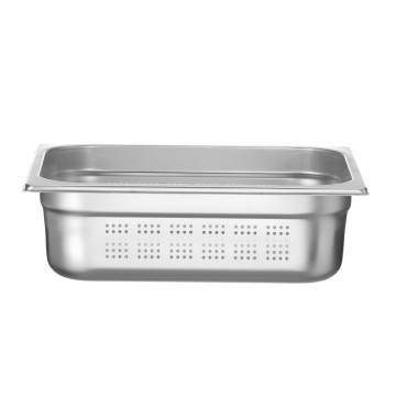 Beholder GN 1/2 perforert, HENDI, Profi Line, GN 1/2, 6,5L, (H)100mm