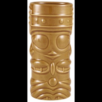 Tiki mug. brun 40 cl