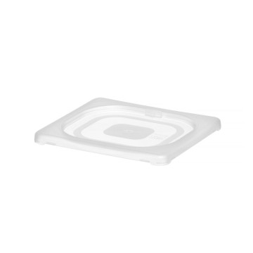 Lokk til GN-beholdere polypropylen, HENDI, GN 1/6, Transparent, 176x162mm