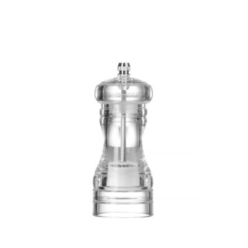Akryl saltkvern, Transparent, Ø50x(H)113mm