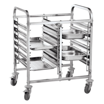 Dobbel mobil vogn - 12 x GN 1/1, HENDI, 810x610x(H)960mm