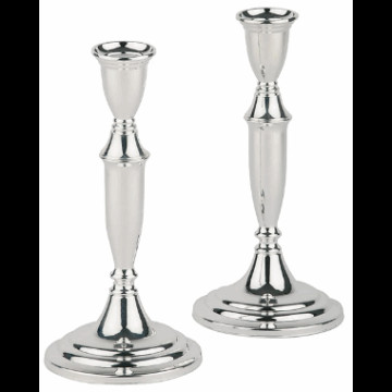 Lysestake forsølvet 2stk.l 20.5cm