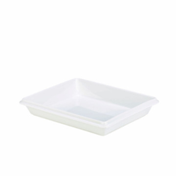 Royal Genware Gastronorm Dish 1/2 55mm White