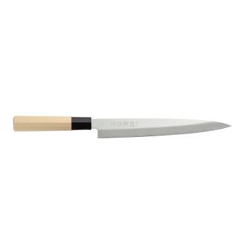 Japansk kniv Sashimi, HENDI, Wood light, (L)335mm