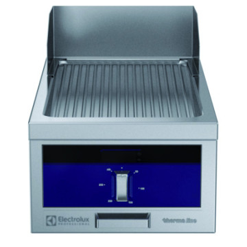 FLATGRILLTOPP KROM/RIFLET 1 SONE 1 SIDIG