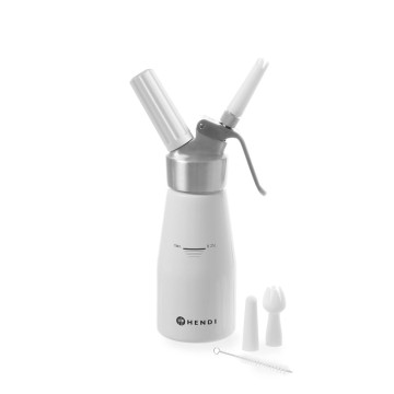 Creme whipper Kitchen Line, HENDI, Kitchen Line, 0,25L, âŒ€80x(H)200mm
