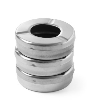 Askebeger med lokk, HENDI, 3 stk., âŒ€90x(H)28mm