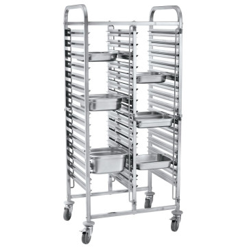 Dobbel vogn - 30 x GN 1/1, HENDI, 798x610x(H)1710mm