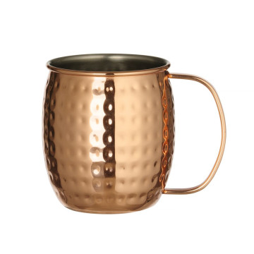 Cocktailkrus, BarUp, Mulekrus, 0,5L, kobber, âŒ€97x(H)100mm