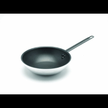 Wok 30x8.2cm m/Teflon Ikke for induksjon!.