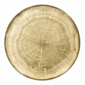 Woodart Tallerken flat 15cm "Mosegrønn"