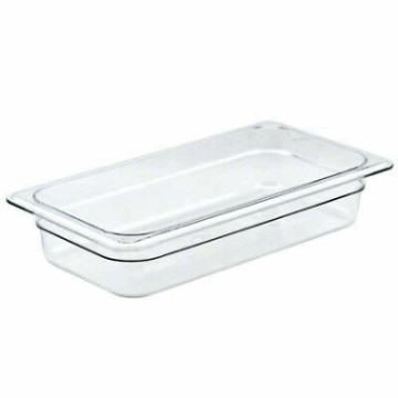 Cambro kantine 1/3-65 mm klar polycarbonat 17.6x32.5