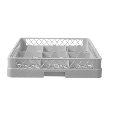 Oppvaskmaskinkurv for glass, HENDI, 9 rom, 500x500x(H)104mm