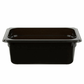 Cambro kantine 1/4-100 mm sort 26.5x16.2 cm