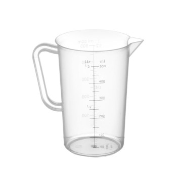 Målemugge polypropylen, HENDI, 0,5L, âŒ€90x(H)140mm