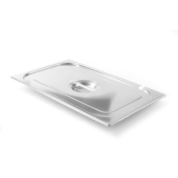 Lokk til GN-beholdere med suppe-/sausøse, HENDI, Kitchen Line, GN 1/1, 530x325mm