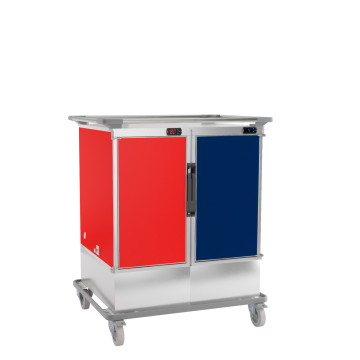 SDX® THERMOBOX® CE240 (8+8 GN1/1) 160mm hjul Engrepp