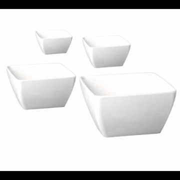 Bolle 12.5x12.5x6.5cm Hvit Melamin 0.4L