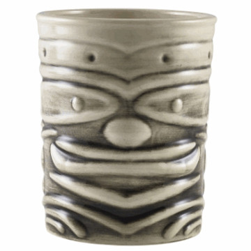 Tiki mug lav. hvit 30 cl