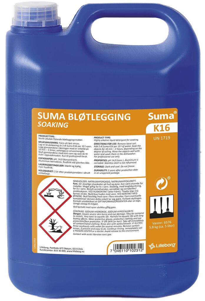 SUMA BLØTLEGGING K16 1x5.8kg