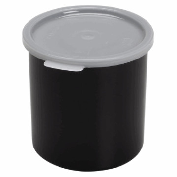 Krukke m/ tett lokk. sort 1.1L