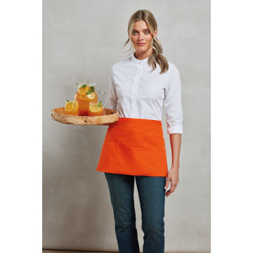 P155 3 Pocket Apron Rød