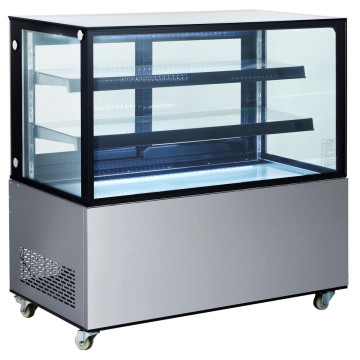 Kjøle vitrineskap med 2 hyller, Arktic, 410L, 230V/490W, 1224x677x(H)1230mm