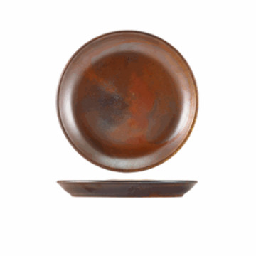 TerraP Rustic Copp Coupe Plate 19cm