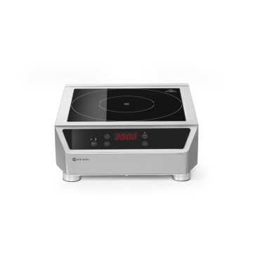 Induksjonskomfyr modell 3500 D, HENDI, Profi Line, 230V/3500W, 342x431x(H)116mm