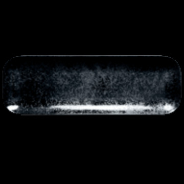 KARBON rektangulær tallerken 33x11cm