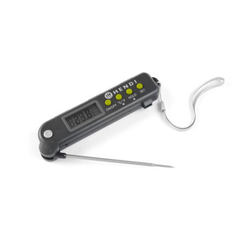 Termometer med sammenleggbar sonde, HENDI, 160x40x(H)25mm