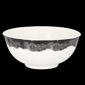 Woodart risbolle 16cm 58cl bøk grå