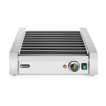 Pølserullegrill – én sone, HENDI, 9 ruller, 230V/940W, 520x425x(H)175mm